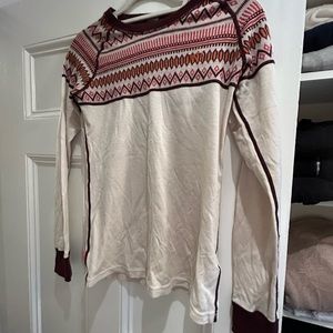 Kari Traa wool base layer. Great color/pattern. Well loved and good condition.